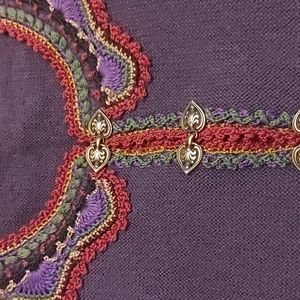 Alpaca knit cardigan (Peruvian)